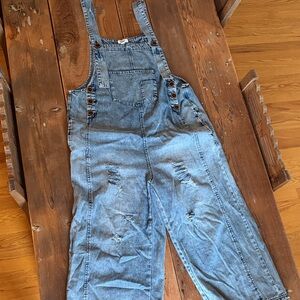 Stylish Blue Denim Jumpsuit